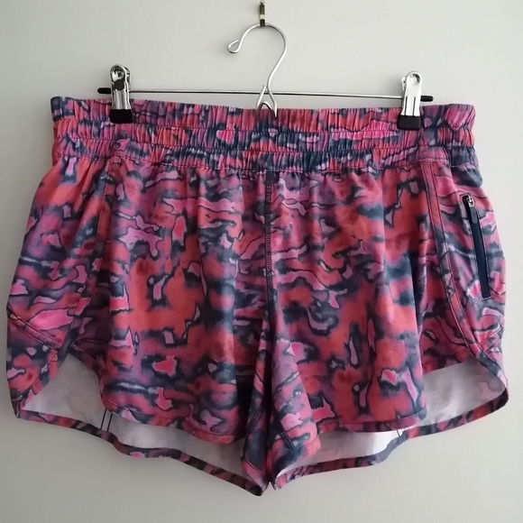 Lululemon Tracker 4" Shorts Lined Chroma Clash Multi 14 - Picture 3 of 16